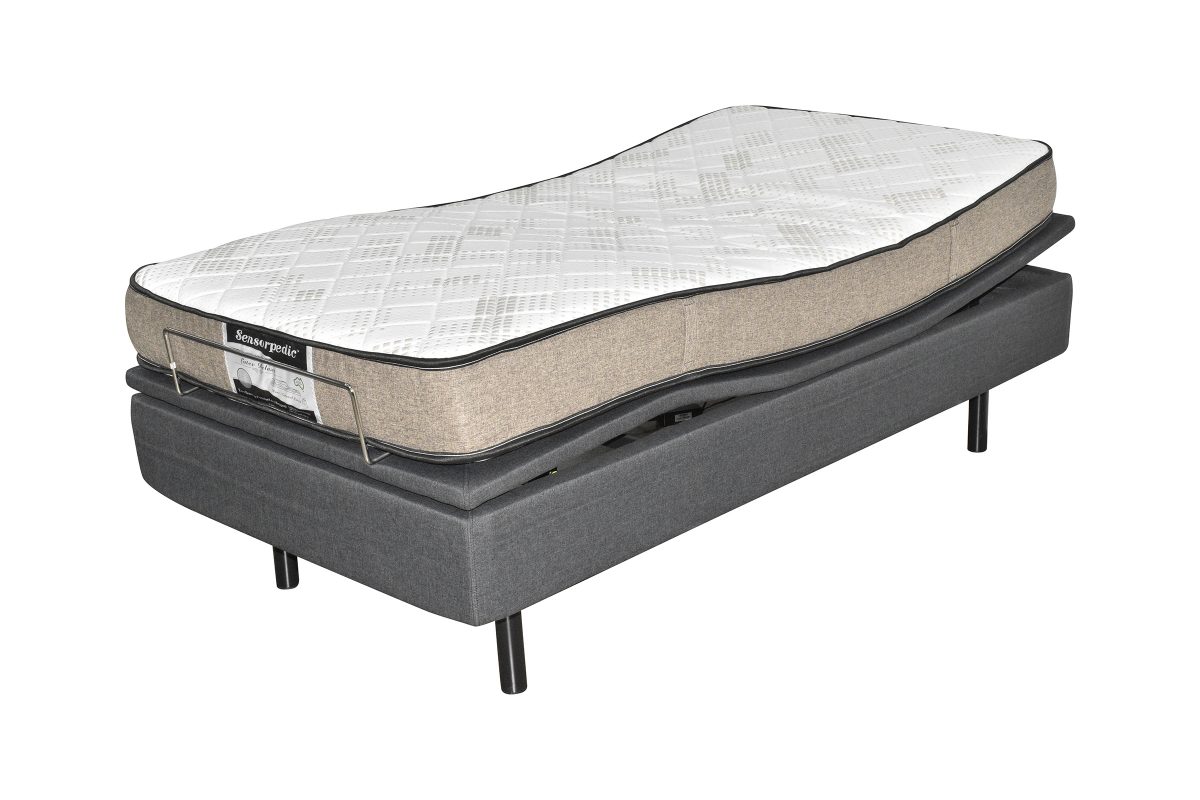 Adjustable Bed With Latex Mattress King Single