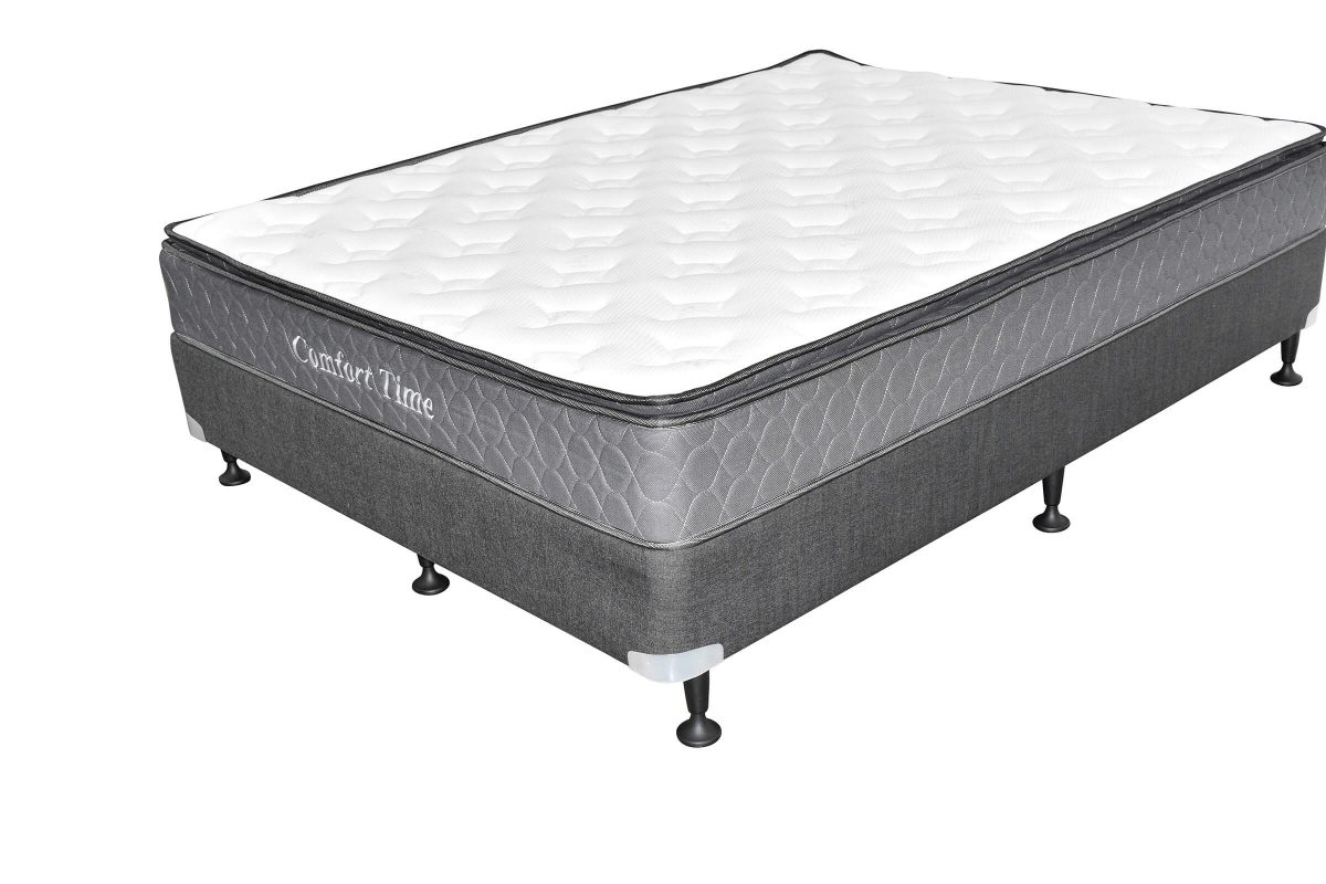 Comfort Time - Budget Medium Soft Pillow Top Ensemble Queen