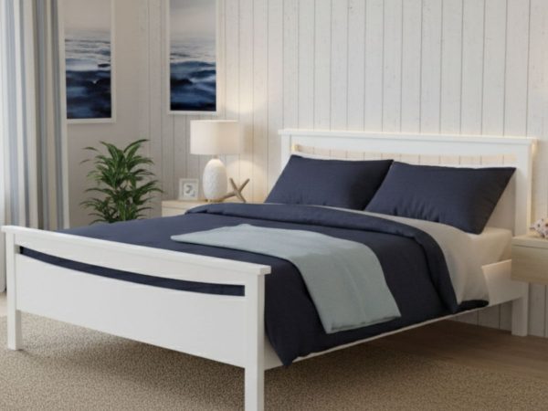 Simply Beds | Padded Bed With Storage - Cypress