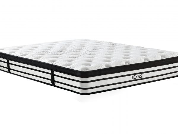 Texas - Pocket Coil Pillow Top Mattress King Single