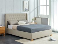 Padded Bed With Winged Edges - Balmoral