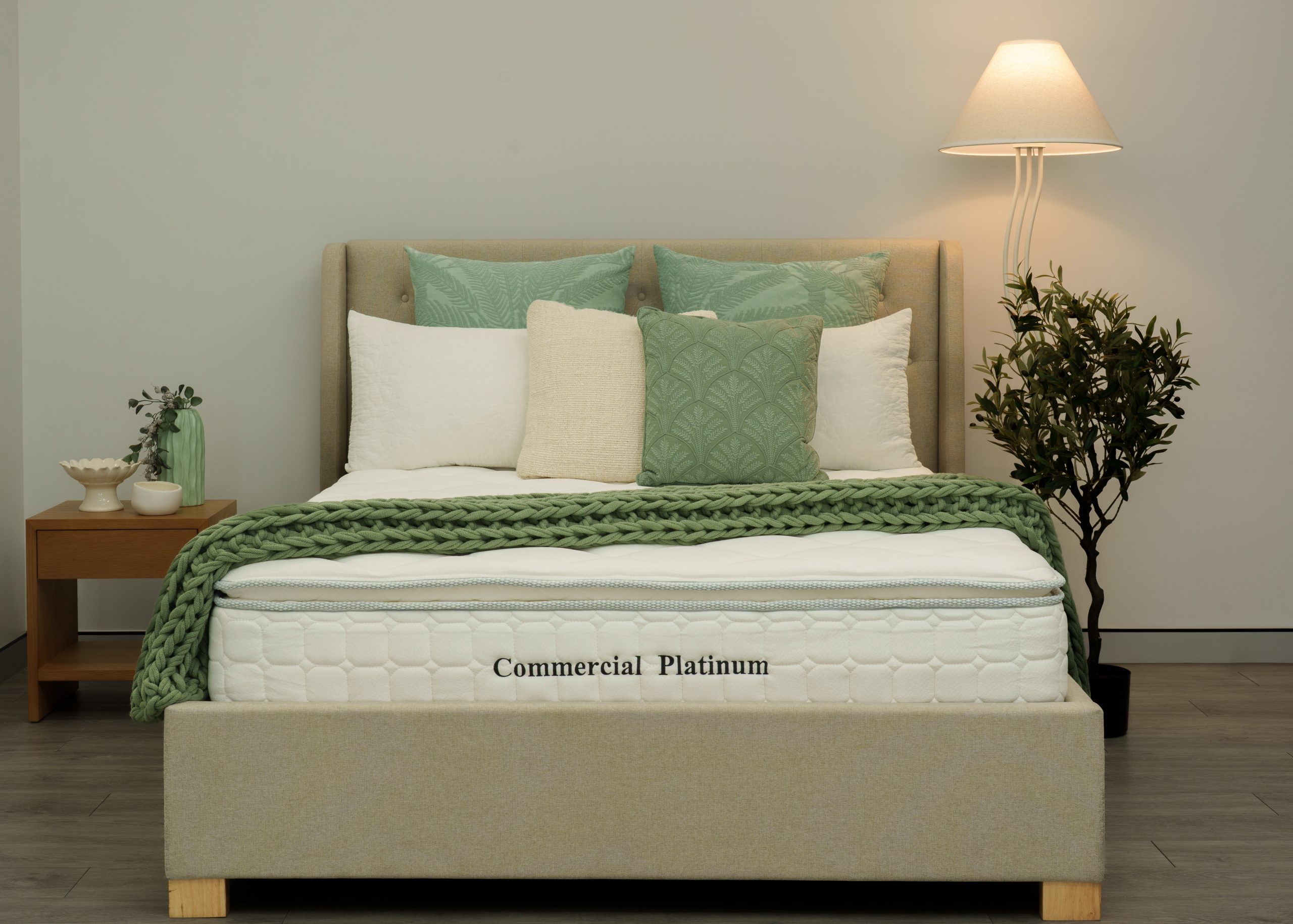 Simply Beds | Commercial Platinum - Medium Firm Pocket Coil Ensemble Simply Beds | Commercial Platinum - Medium Firm Pocket Coil Ensemble